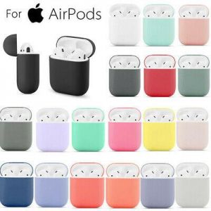 Protective Soft Silicone TPU Cover Skin For Apple Airpods 2nd 1st Charging Case